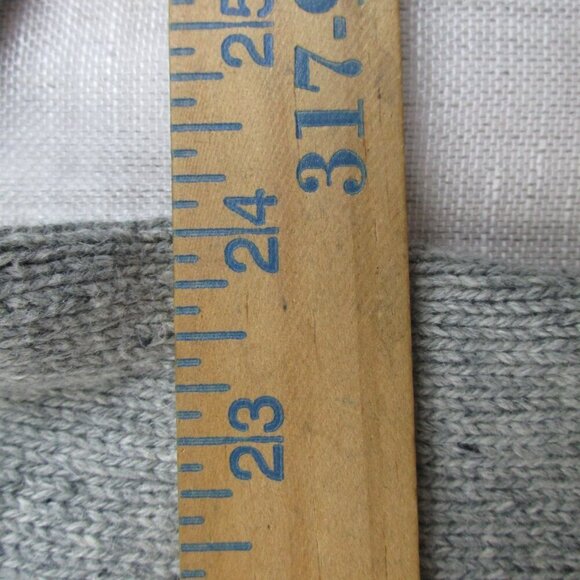 Sonoma Goods For Life Sweater Mens 2XL Gray Beige Ribbed Hem Super Soft 1/4 Zip - Picture 11 of 11